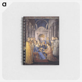 アートメモ帳-St. Peter Consacrates St. Lawrence as Deacon - フラ アンジェリコ Memo.