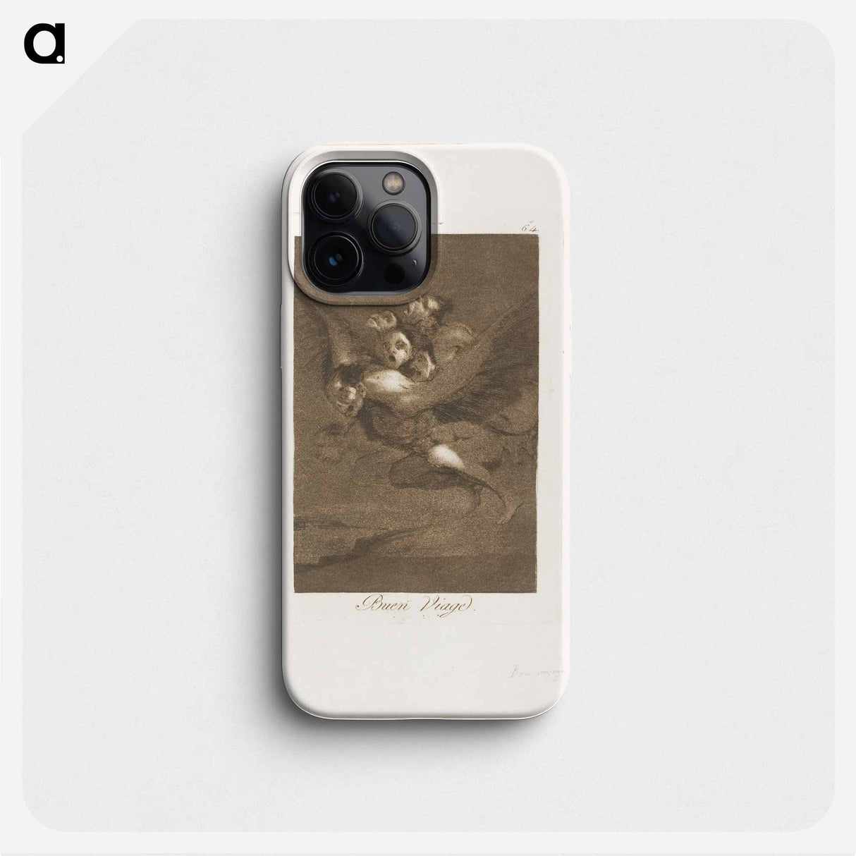 Bon voyage - Francisco de Goya Phone Case.