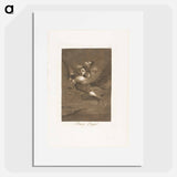 Bon voyage - Francisco de Goya Poster.