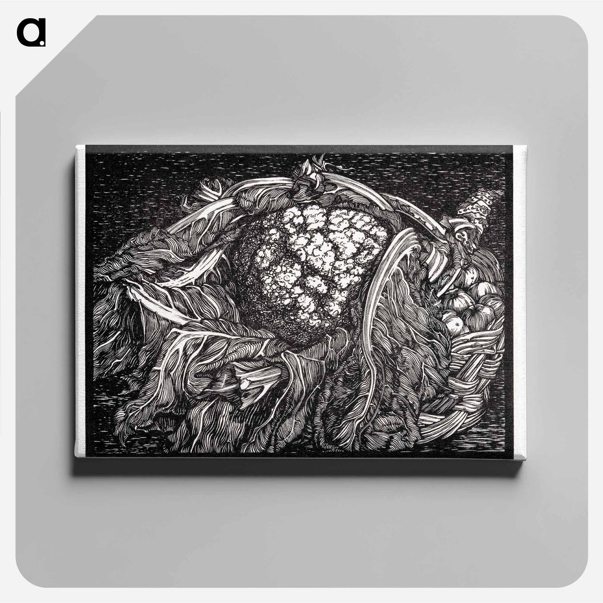 Cauliflower - Julie de Grague Canvas.