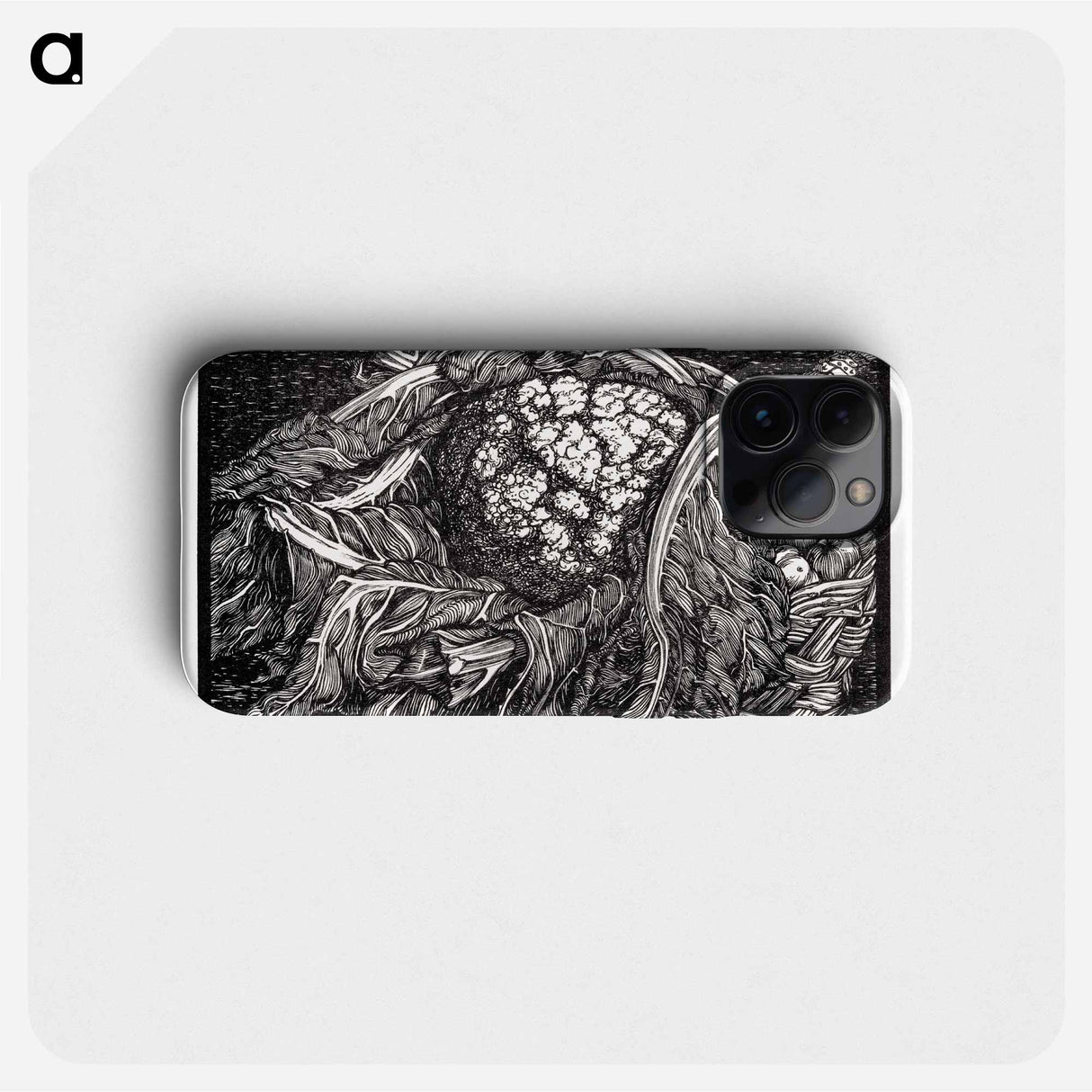 Cauliflower - Julie de Graag Phone Case.