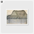 アートポストカード-House from Momoyogusa–Flowers of a Hundred Generations - 神坂 雪佳 Postcard.