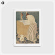 アートポストカード-Woman Bathing - メアリー カサット Postcard.