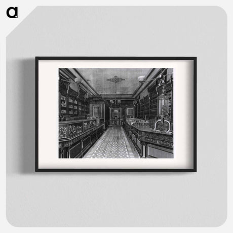アートポスター-Apothecary Interior
 - 国立医学図書館 Poster.