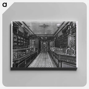 アートパネル-Apothecary Interior
 - 国立医学図書館 Canvas.