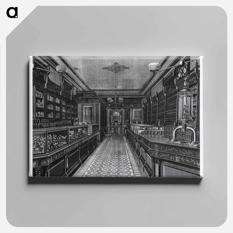 アートパネル-Apothecary Interior
 - 国立医学図書館 Canvas.