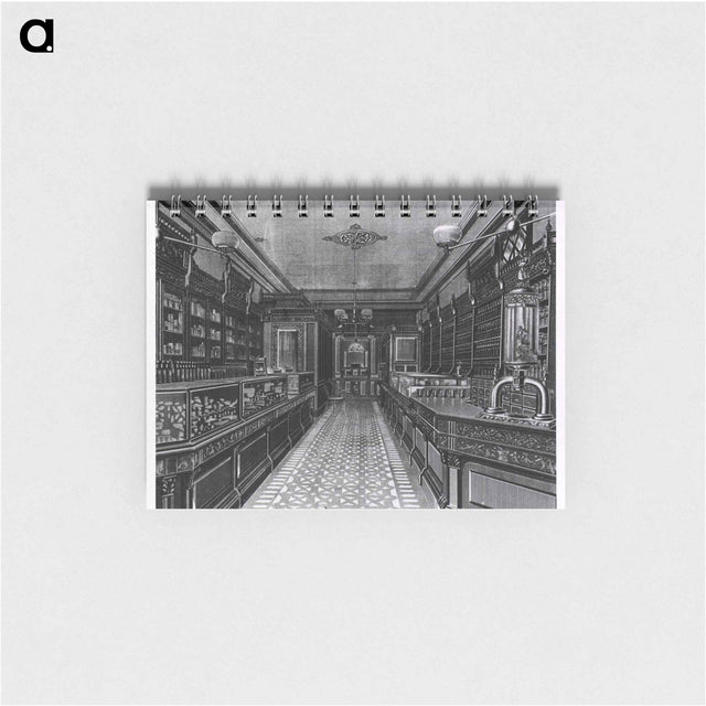 アートメモ帳-Apothecary Interior
 - 国立医学図書館 Memo.