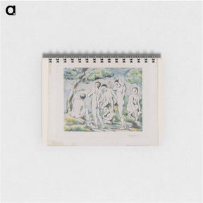 アートメモ帳-The Small Bathers - ポール セザンヌ Memo.