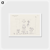 In Memory of an All–Girl Band
 - パウル クレー Postcard.