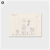 In Memory of an All–Girl Band
 - パウル クレー Postcard.