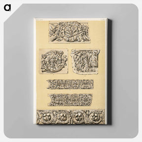 アートパネル-Nineteenth-Century Ornament Pattern
 - 装飾の文法 Canvas.