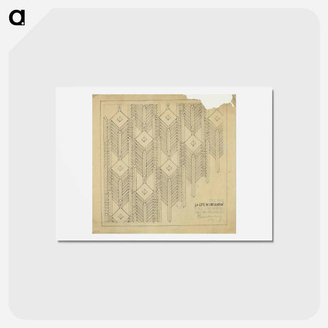 アートポストカード-City Traffic - テオ ファン ドゥースブルフ Postcard.