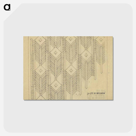 アートポストカード-City Traffic - テオ ファン ドゥースブルフ Postcard.