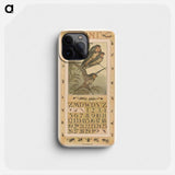 Calendar day with zwaluwen - Theo van Hoytema Phone Case.