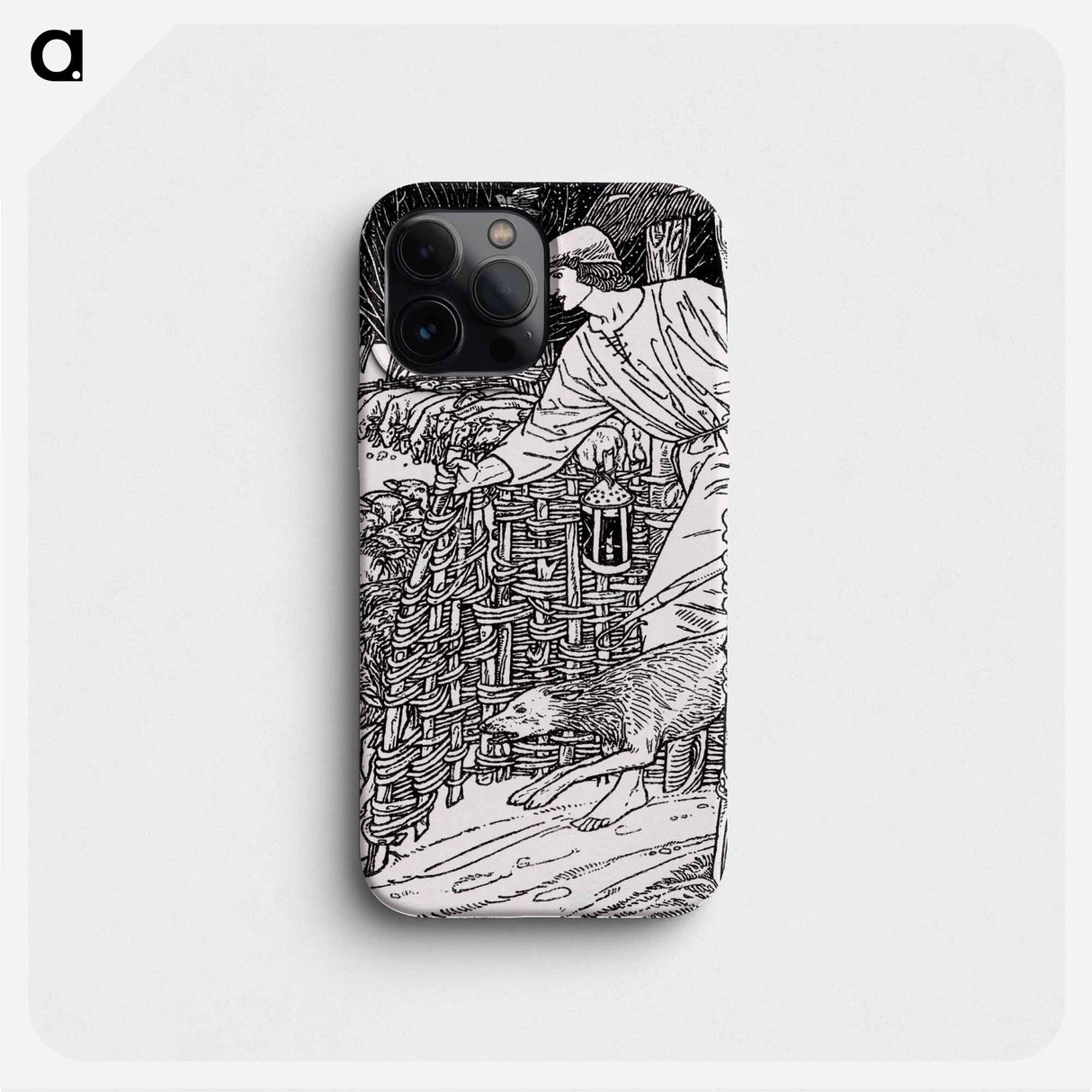 The Shepheardes Calendar Containing Twelve Aeglogues, Proportionable to the Twelve Monethes - William Morris Phone Case.