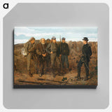 Prisoners from the Front - Winslow Homer Canvas.