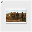 アートポストカード-Prisoners from the Front - ウィンスロー ホーマー Postcard.