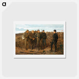 アートポストカード-Prisoners from the Front - ウィンスロー ホーマー Postcard.