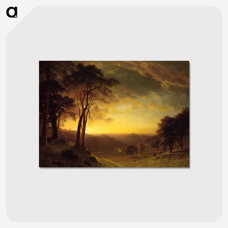 2-45_Albert-Bierstadt_postcard