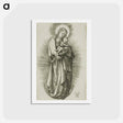 アートポストカード-The Virgin on the Crescent with a Diadem - アルブレヒト デューラー Postcard.