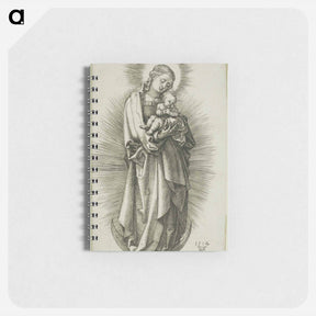 アートメモ帳-The Virgin on the Crescent with a Diadem - アルブレヒト デューラー Memo.