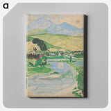 Landscape - アーノルド ピーター ワイズ クビンチャン Canvas.