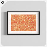アートポスター-Abstract Brown Pattern
 - 大英図書館 Poster.