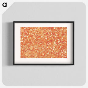 アートポスター-Abstract Brown Pattern
 - 大英図書館 Poster.