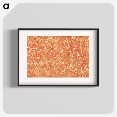 アートポスター-Abstract Brown Pattern
 - 大英図書館 Poster.