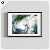 アートポスター-Tropical Storm Isaac over Florida
 - 上空からの地球 Poster.