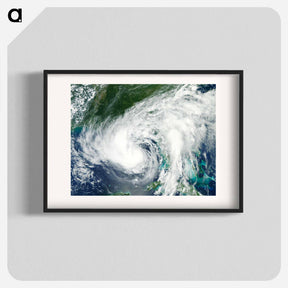 アートポスター-Tropical Storm Isaac over Florida
 - 上空からの地球 Poster.