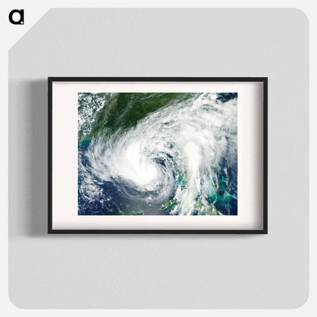 アートポスター-Tropical Storm Isaac over Florida
 - 上空からの地球 Poster.