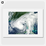 アートポスター-Tropical Storm Isaac over Florida
 - 上空からの地球 Poster.