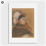 Madame Dietz-Monnin - エドガー ドガ Poster.