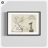 アートポスター-Interior with Sculptures - エドヴァルド ムンク Poster.