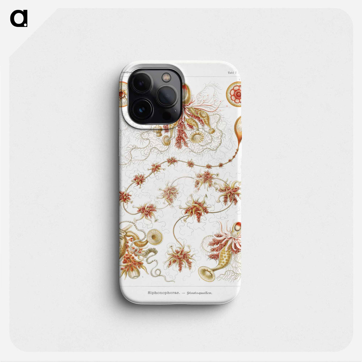Siphonophorae–Staatsquallen - エルンスト ヘッケル Phone Case.