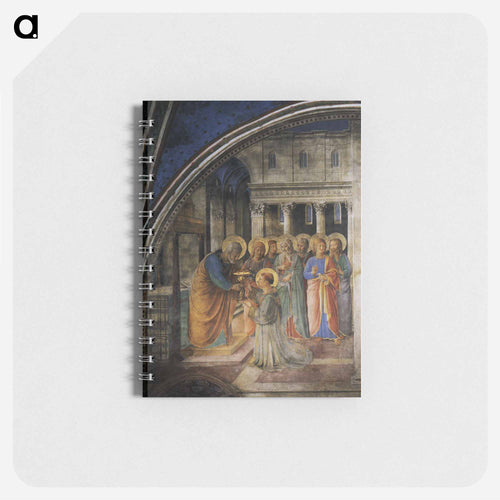 St. Peter Consacrates Stephen as Deacon - フラ アンジェリコ Memo.