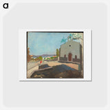 アートポストカード-Chapel of Saint Joseph, Saint Tropez - アンリ マティス Postcard.