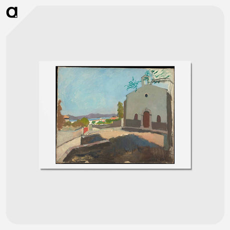 アートポストカード-Chapel of Saint Joseph, Saint Tropez - アンリ マティス Postcard.