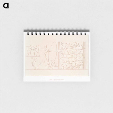 アートメモ帳-Archery Hunting with Hounds
 - エジプト美術史 Memo.