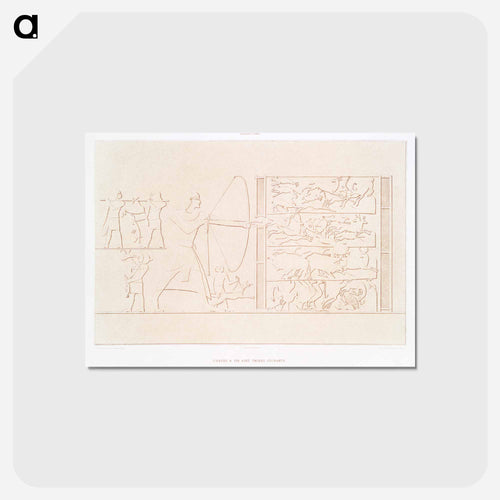 Archery Hunting with Hounds
 - エジプト美術史 Postcard.