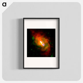アートポスター-NGC 1068: Supermassive Black Hole Galaxy
 - ハッブル画像 Poster.