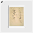 アートポストカード-Dancing Figures - ジョン シンガー サージェント Postcard.