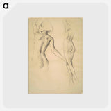 アートポストカード-Dancing Figures - ジョン シンガー サージェント Postcard.