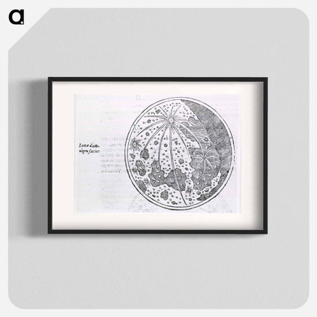 アートポスター-Lunar Surface Phase
 - 国立医学図書館 Poster.
