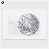アートポスター-Lunar Surface Phase
 - 国立医学図書館 Poster.
