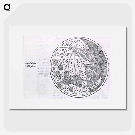 アートポスター-Lunar Surface Phase
 - 国立医学図書館 Poster.