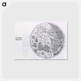 アートポストカード-Lunar Surface Phase
 - 国立医学図書館 Postcard.