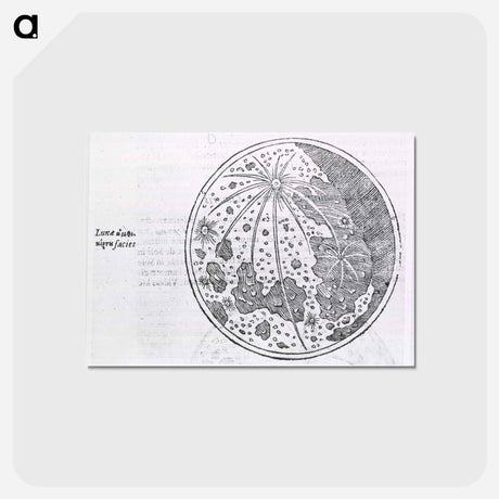 アートポストカード-Lunar Surface Phase
 - 国立医学図書館 Postcard.