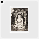 アートポストカード-Buddha - ポール ゴーギャン Postcard.